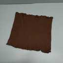 Womens Tube Top Summer Strapless Crop Tops Basic Tank Casual Sleeveless Shirt (X-Large, Brown)