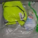 Dib Safety Reflective Mesh Vest ANSI Class 3, High Visibility with Pockets and Zipper, Made with 3M Reflective Tape, Yellow L