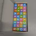 Magnetic Letters Blocks Magnetic Alphabet & Numbers ABC Learning Toys for Kids Colorful Uppercase Lowercase Numbers Math Symbols Emoticons Toys for Boys Girls 216 in 36 pcs