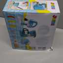 Joyin Play Kitchen Toys, Pretend Food Kitchen Accessories Girls Toy with Coffee Maker, Mixer, Toaster with Realistic Lights& Sounds, Birthday Gift for Kids, Gifts for Christmas (Blue)