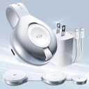 LISEN 15W Qi2 MagSafe Charger, Portable 3 in 1 Charging Station Apple Wireless Charger iPhone and Watch Charging Station, Magnetic Phone Charger iPhone Airpods Apple Watch Charger Fast Charging