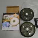 Camping String Lights, 4 in 1 Outdoor Camping Lantern with 8 Lighting Modes(32.8Ft), Quick 30s Recovery, Waterproof, Type-C Fast Charging, Portable Lights for Camping/Yard/Hiking