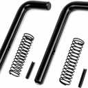 2 Packs Trailer Gate Pin,Utility Trailer Accessories,819T Trailer Gate Spring Latch Kit, Heavy Duty Trailer Gate Latch Repair Kit for Carry-On Utility Trailers