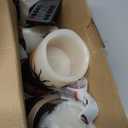 Homemory Christmas Flameless Candles Battery Operated with Rope, Deer, Bear, Moose, Remote Control and Timers, Rustic Country Home Farmhouse Cabin Decor Gifts, 3”x 6”