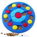 Dog Puzzle Toys Interactive Toy for Puppy IQ Stimulation &Treat Training Games Treat Dispenser for Smart Dogs, Puppy &Cats Fun Feeding (Level 1-3), Pack of 2