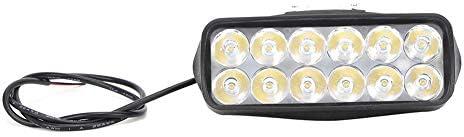 Keenso Motorcycle LED Light, Universal High Brightness 12V-80V Electric LED Lights Tricycle Conversion Light for Motorcycle, Electric Bike, Tricycle