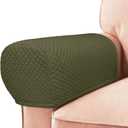 Roytub Couch Arm Covers, Sofa Arm Covers, Stretch Armrest Cover for Sofas, Armchair, Loveseat, Recliner, Sofa armrest Cover, Arm Chair Covers Set of 2(Medium, Sage Green) (M - 17.5"(D)  6.3(W)  8.2(H))