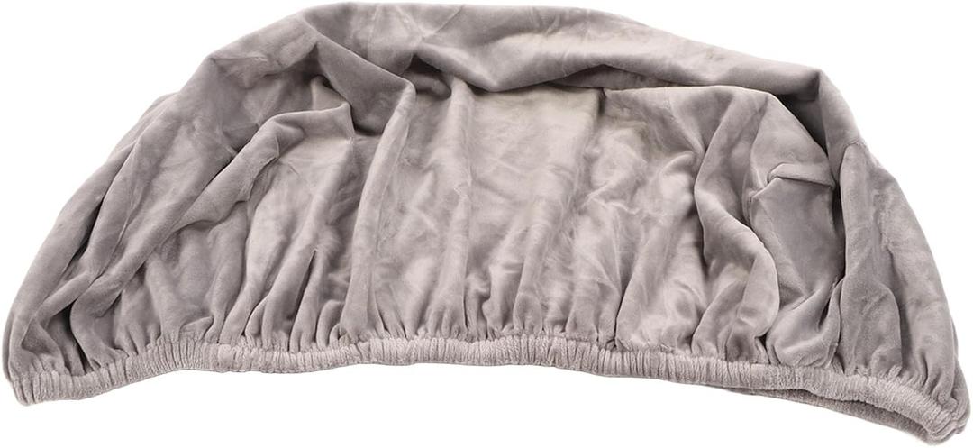 BORDSTRACT Couch Cushion Cover, Thick Elastic Sofa Seat Slipcover, Protector for Couch Cushions, Light Grey Sofa Covers