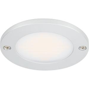 Armacost Lighting Disc Low Profile Under Cabinet LED Puck Light, Matte Silver 2700K 212415