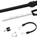 Sebnux Boat Transom Saver Adjustable Shock Absorbing Boat Transom Saver with Composite Head Ideal for Holds Engine, Roller and Trailer Mounts