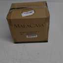 MALACASA 35 OZ Soup Bowls, White Porcelain Bowls Set of 4, Deep Bowls for Kitchen, Large Ceramic Bowls for Soup, Cereal, Salad, Ramen and Fruit, Dishwasher & Microwave Safe, Series Regular