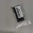 Prime-Line N 73428 1-3/8 in. Closet Door Pull, Oblong, Solid Brass, Matte Black Finish (2 Pack)