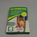 40PCS Knee Patches, Natural Wormwood Extract Patches for Knees, Fast Relief for Knee, Joint and Muscle Pain, 12 Hour Long Lasting Relief-B1