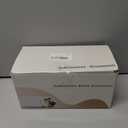 AMONE Sublimation Ceramic Ornaments - Bulk Ceramic Discs for Heat Press Printing - White Round Porcelain Ornament Personalized Xmas Tree Ornament (White-Heart -25PC)