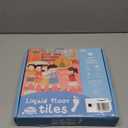 Art3d Liquid Sensory Floor Decorative Tiles, 11.8"x11.8" Square, Colorful, 6 Tiles