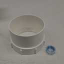 6" PVC Sewer Cleanout Cap, DWV Sewer Cleanout Cap Adapter with Plug for Drainage Pipe Fitting