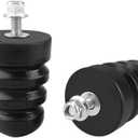 2Pcs Rear Leaf Spring Bumpers Fit for Ford Excursion F250 F350 Super Duty 2000-2019, Rear Bump Stops Replace 1C3Z4730AA Rear Axle Leaf Spring Bump Stop Energy Suspension Rubber