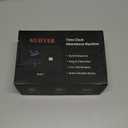 KUIIYER 2 in 1 Time Clocks for Employees Small Business (Fingerprint + Password) Employee Clock in & Out Machine Attendance Punch Clock