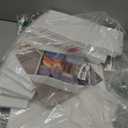 Criusia Drawer Organizer Clothes, 10 Pack Dresser Organizer for Baby Clothes, Underwear, Sock- Foldable Closet Organization and Storage Dividers Bins for Nursery, Bedroom (White)