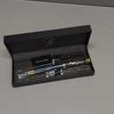 Ellington Pens Luxury Fountain Pen Set - Smooth Fine Nib - Includes 3 Ink Cartridges, Refillable Ink Converter, Gift Box -Fountain Pens For Writing, Calligraphy, Journaling, Sketching (Urban Hunter)