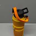 40 oz Insulated Water Bottle | Thickened Stainless Steel Vacuum Metal | Portable Sports Water Jug for Gym and Hiking with Straw, Carrier Bag, Handle Strap | BPA-Free 40 oz (Gradient Orange)