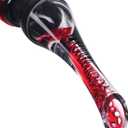 Vintorio Wine Aerator Pourer - Premium Aerating Pourer and Decanter Spout (Black)
