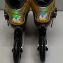 SLJJLHX Inline Speed Skates for Men Women,Professional Carbon Fibre Inline Skates Adult Male,High Performance Fitness Racing Skates,Unisex, Size 41