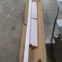 6FT Heavy Duty Sliding Barn Door Hardware Kit（1x Floor Guide, 1x Pull Handle Set &5FT Track Kit for 34"~36" Wide Single Door）, Smoothly Quietly, Easy Install (No Door)