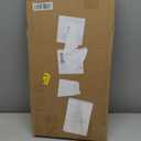 Lumizone Pet Gate Height Extension Kit Height: 13.4 Adjustable Width: 23.641.3 Sliding Design Non-Oppressive Feel Prevents Cats from Jumping (Black, 23.641.3/60-105cm)