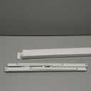 Folding Shelf Brackets, Folding Shelf Hinge Heavy Duty Shelf Brackets, Brackets for Foldable Shelf, White, 20 Inch 2 Pcs