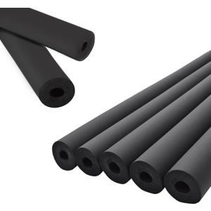 Pipe Insulation Foam Tube - 5/8" Foam Tubing for AC Unit, Guitar Stands, Exercise Machine Handle and Roof Rack, etc, 5/8"(16mm) ID 1-23/64"(34mm) OD - 6Ft