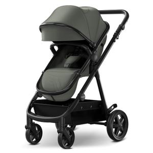 Mompush Meteor2 Baby Stroller Bassinet Stroller, Car Seat Adapter Included