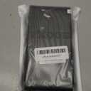 ykooe Cell Phone Pouch Nylon Belt Holster Case Compatible with iPhone 17 Pro Max, Galaxy S25/S24/S23/S22 Ultra A16 A15 A14 A13, Moto G Stylus/Power/Play, Pixel 8/7 Pro, Black - XXL