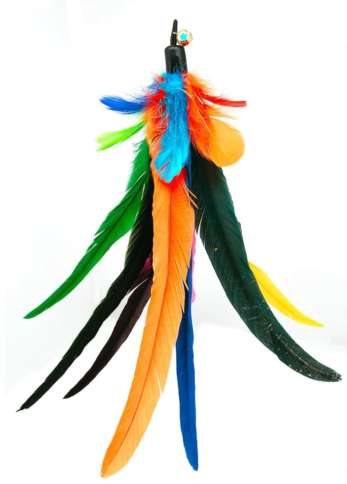 Da Bird Feather Refill - 1 Extra-Large Natural Replacement Attachments(13.8inch)