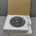 BOBOMOMO 62" Rustic Floor Lamp for Living Room, Retro Farmhouse Floor Lamp Rotary Switch, Resin Standing Lamp for Living Room, Corner, Dining Room, Bedroom, House (Light Walnut)