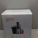 Juicer Machines 1300W Juicer Vegetable and Fruit, Power Juicers Extractor with 3" Feed Chute, Centrifugal Juicer with High Juice Yield, Easy to Clean&BPA-Free, Dishwasher Safe-Silver (XL)