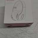 Wireless Bluetooth Headphones Over Ear 65H Playtime HiFi Stereo Headset with Microphone and 6EQ Modes Foldable Bluetooth V5.3 Headphones for Travel Smartphone Computer Laptop Rose Gold
