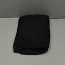 Table Covers for 6 Foot Tables, Black Washable and Wrinkle Resistant Stretch Tablecloths Rectangle 6ft for Events, Wedding, Banquets, Parties (72" x 30" (Rectangular))