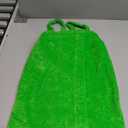 Terry Cotton Girl Spa Wrap, Lime - Small