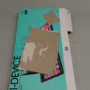 HUO JI Wireless Keyboard Multi-Device, Bluetooth and 2.4G Dual Mode for iPad, Switch to 3 Devices for Cellphone, Tablet, PC, Smart TV, iOS Android Windows, Black Pink