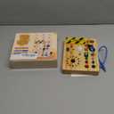 Busy Board for Toddlers - Montessori Educational Toy for 1-3 Year Old Boys & Girls | Travel-Friendly Sensory Learning Activity | Ideal for Kids with Autism(Clocks Busy Board)