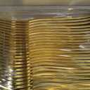 100 Count Heavy Duty Gold Plastic Forks Disposable, BPA-Free, Heat Resistant, Solid and Durable Premium Plastic Disposable Forks for Party Supply