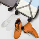 Handepo 10 Pairs Wool Shoe Insoles for Weather Cold Cut to Size Sheepskin Insoles Women Fluffy Wool Fleece Insole Unisex All Size Cozy Inner Warm with Dimension Chart Imitation Wools Insole