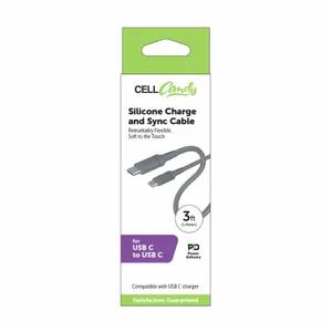 Cell Candy Silicon Charge & Sync Cable For Apple 8 Pin, 1 ct