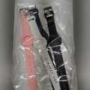 4 Pack Princess Cruise Medallion Holders for Kids and Adults, Silicone Wristbands for Carnival Ocean Medallion  2 Sizes (S/M and M/L) in One Pack, Black and Dark Blue (M/L), Pink and White (S/M)