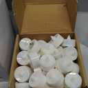 Amagic 100 Pack Battery Operated Tea Lights Candles, Fake Tealights Candles, Flameless LED Tea Lights for Halloween, Wedding, Votive, Festival, Table Decor(100 Pack, Warm White)