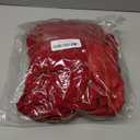 Iceyyyy 6 PCS Large Christmas Bow - 30.7" x 10.6" Christmas Valentine's Day Golden Edged Red Velvet Wreath Bow Christmas Tree Topper Ornament Bow for Christmas Home Wreath Tree Decoration, 6pcs-red With Gold Egde, 30.7 x 10.6 Inch