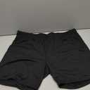 LRD Sweat Shorts for Men 7 inch Inseam Casual Athletic Pocket Jogger Shorts Black - XXL