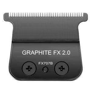 Replacement Blades Compatible with BaByliss PRO Barberology FX787 & FX726 Trimmer (Black/1PCS)