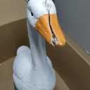 iStatue Porch Goose 23 Inch, Porch Goose Statues Lawn Ornaments, Resin Large Outdoor Garden Decor Farmhouse Patio Yard Entryway Decorative Figurine (Grass Base), Extra Large